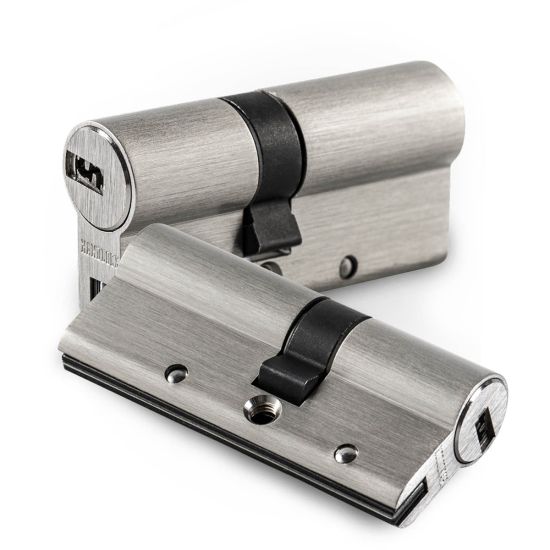 CILINDRO SEGURIDAD HANDLOCK R15 30x30 NÍQUEL