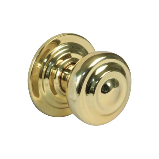 POMO TIRADOR HANDLOCK OVALADO 85MM LATÓN BRILLO