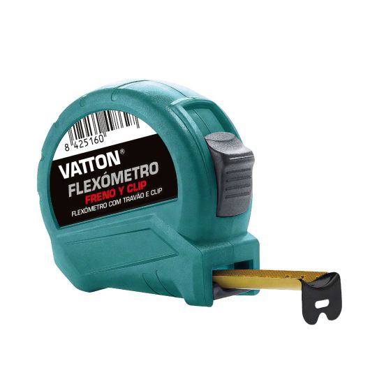 FLEXÓMETRO VATTON FRENO Y CLIP 5M-19MM 