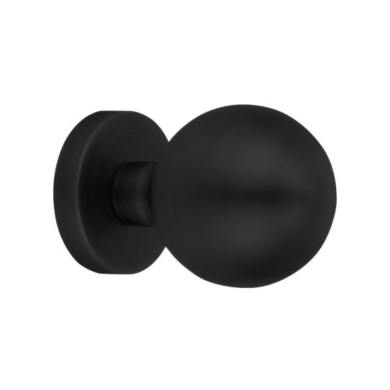 POMO TIRADOR HANDLOCK REDONDO 70MM NEGRO