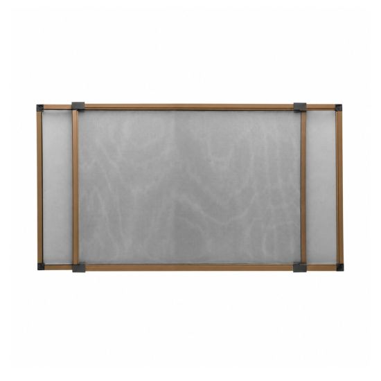 MOSQUITERA VENTANA FIJA EXTENSIBLE 50-92x40CM BRONCE