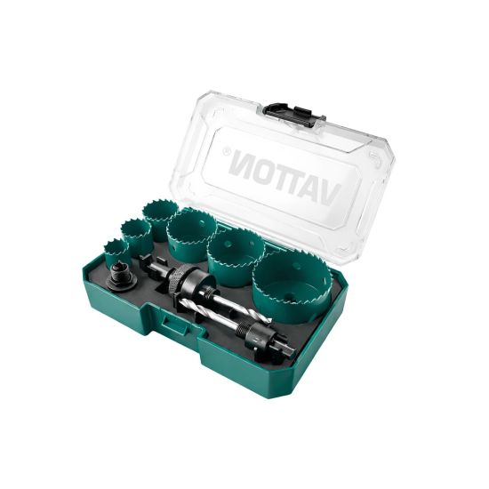 CORONA BIMETAL HSS COBALTO JUEGO 9 PIEZAS VATTON