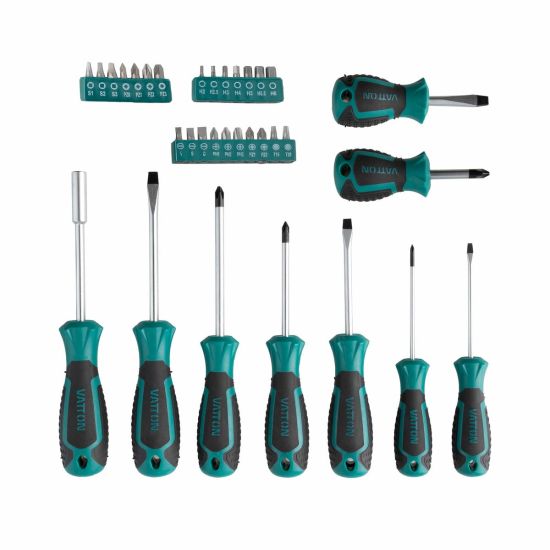 DESTORNILLADOR VATTON PORTAPUNTAS 33 PIEZAS ESTUCHE