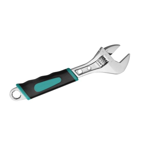 LLAVE INGLESA VATTON CROMO VANADIO BIMATERIAL 8” 200 MM