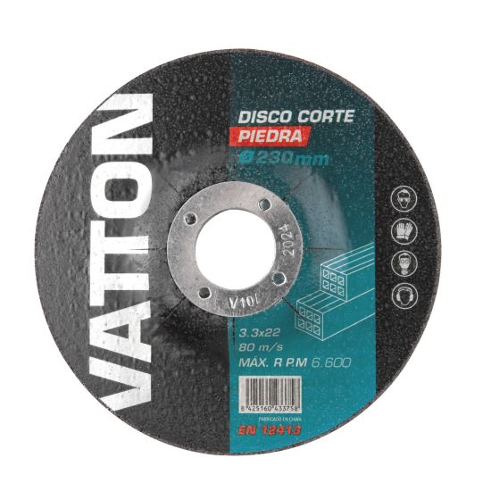 DISCO CORTAR PIEDRA VATTON 230x3.2x22 MM
