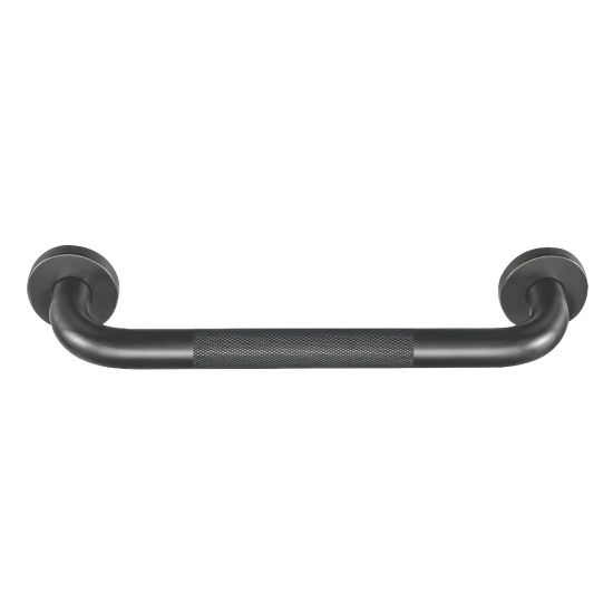 AGARRADERO BAÑERA ARTIC 19x228MM NEGRO INOX