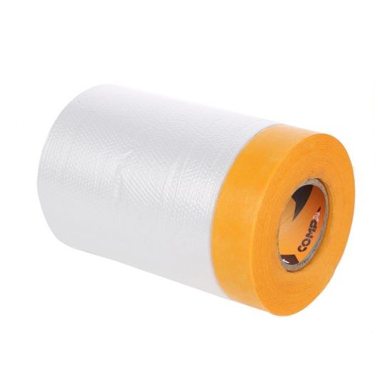 CINTA KREPP PINTOR CON PLÁSTICO 33Mx55CM COMPACTFIX