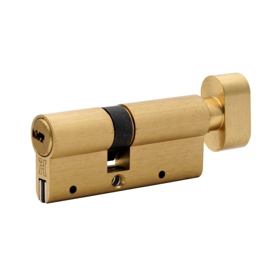 CILINDRO SEGURIDAD HANDLOCK R15 30x30 LATÓN CON MULETILLA