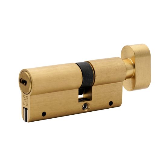 CILINDRO SEGURIDAD HANDLOCK R15 30x40 LATÓN CON MULETILLA