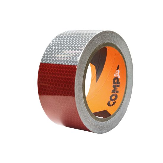 CINTA SEÑALIZACIÓN ADHESIVA COMPACTFIX 10M x 50MM REFLECTANTE