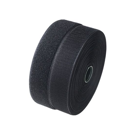 CINTA VELCRO 0,6Mx38MM MACHO-HEMBRA NEGRA